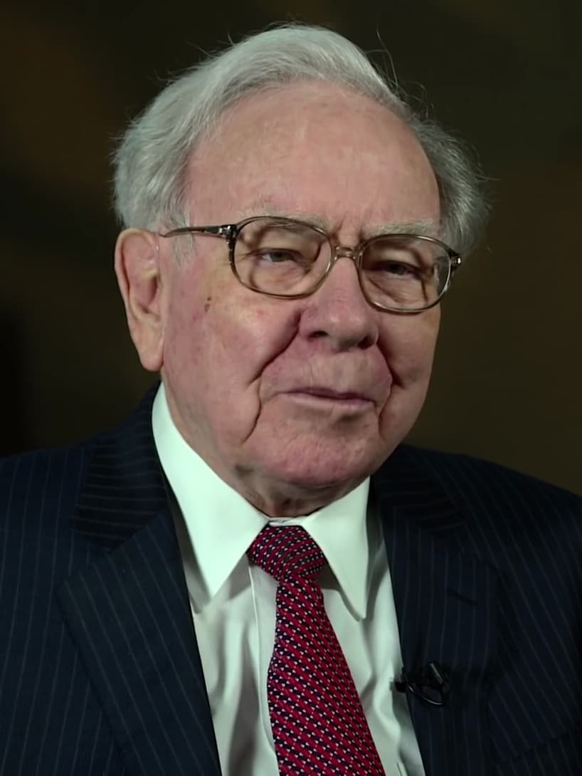 Warren Buffett portrait